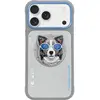 Image de Nimmy Etui Glasses Cool Dog MagSafe do iPhone 17 szary (Apple iPhone 17), Coque pour téléphone portable, Gris