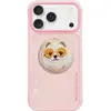 Image de Nimmy Etui Glasses Cool Dog MagSafe do iPhone 17 Pro ró owy (Apple iPhone 17 Pro), Coque pour téléphone portable, Pink