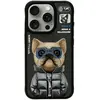 Image de Audi Nimmy case iPhone 15 Pro 6.1" black Cool&Cute 2.0 Dog (Apple iPhone 15 Pro), Coque pour téléphone portable, Noir