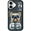 Image de Dog & Bone Nimmy case iPhone 16 6.1" black Cool&Cute 2.0 Dog (Apple iPhone 16), Coque pour téléphone portable, Noir