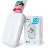 Image de Liene Pearl 23" Photo Printer-White (50 Zink Photo Papers) (Couleur), Imprimante, Blanc