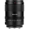 Image de 7artisans AF 50mm f/1.8 pour Nikon Z (plein format) (Nikon Z, Plein format), Objectif, Noir