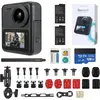 Image de Kandao QooCam 3 Combo moto, Caméra d'action : accessoires, Noir