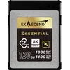 Image de Exascend Essential (128 Go, CFexpress type B), Carte mémoire, Gris, Noir