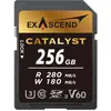 Image de Exascend Carte SDXC 256GB UHS-II V60 R280/W100 série Catalyst (Nouveauté) (256 Go, SDXC, UHS-II), Carte mémoire, Noir