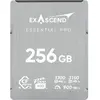 Image de Exascend CFexpress 4.0 Type-B (Essential Pro) 256GB (256 Go, CFexpress type B), Carte mémoire, Noir