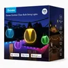 Image de Guirlande lumineuse extérieure à ampoules transparentes Govee 15 m 24 W