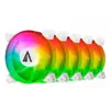 Image de Abysm Gaming Ventilateur 12 Mm Arclight Argb Control Ab831106 5 Unités