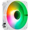 Image de Abysm Gaming Arclight 2.0 ARGB (120 mm, 3x), Ventilateur PC, Blanc