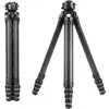 Image de Falcam TreeRoot Quick Lock Tripode de voyage (Carbone, Métal), Trépied, Noir