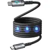 Image de INIU INIUCBLCCMAG100WLEOB USB-Kabel (1.20 m, 100 W), Câble USB