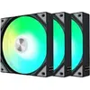 Image de TRYX ROTA SL ARGB Reverse Lüfter - 3er-Pack, 120mm, schwarz (120 mm, 3x), Ventilateur PC, Noir