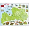 Image de Larsen Puzzle - Lettonie (physique) (48 pièces)