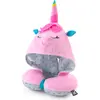 Image de Benbat Appui-tête et appui-nuque Licorne, 4+ ans, Accessoires de voyage, Multicolore