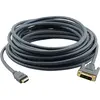 Image de Kramer Série C-HM/DM C-HM/DM-6 - Câble vidéo - Liaison simple - HDMI / DVI - DVI-D (M) - HDMI, 19-po... (1.80 m), Câble vidéo