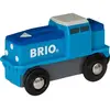 Image de Brio Locomotive de fret à batterie bleue