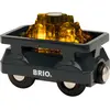 Image de Brio Wagon d'or avec lumière