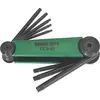 Image de Bahco, Tournevis, Jeu de clés hexagonales en L pour vis TORX, dans un support plastique, phosphatées - 8 pièces (Pin-torx)