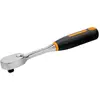 Image de Irimo, Clé à cliquet, Clé à cliquet réversible 3/8" en forme de poire avec 80 dents et angle de retour de 4,5°, 205 mm - (3/8")