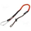 Image de Bahco, Protection contre les chutes, Ligne de vie avec mousqueton fixe et boucle non détachable, 3 kg, 1,2 m