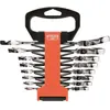 Image de Bahco, Clé à molette, Ratchet Wr. Set Locking Flex (10 mm, 11 mm, 12 mm, 13 mm, 14 mm, 17 mm, 19 mm, 8 mm)