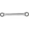 Image de Irimo, Clé à molette, Clé polygonale à cliquet 10-11 mm, chromée, 150 mm (10 mm, 11 mm)