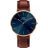 Image de Daniel Wellington, Montre, Classic St. Mawes Arctic Rose Gold (40 mm), Rose, (Montre analogique, 40 mm)
