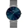 Image de Daniel Wellington, Montre, Classic Mesh Arctic (40 mm), Argent, (Montre analogique, 40 mm)