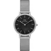 Image de Daniel Wellington, Montre, - Petite Lumine DW00100661, Noir, Argent, (Montre analogique, 28 mm)