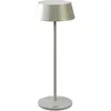 Image de Konstsmide, Lampe de table, Akku-Tischleuchte Menton LED 2200/2700K, Dimmbar - Grau (115 lm)