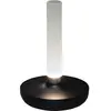 Image de Konstsmide, Lampe de table, Lampe de bureau à batterie USB Biarritz, 1800/ 3000/ 4000 K, noir