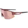 Image de Bliz, Unisexe, Lunettes de sport, Matrix Small (Matt Bourgogne, Brown w Rose Multi), Rose, Rouge