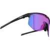 Image de Bliz, Unisexe, Lunettes de sport, Hero Small Nano Optics Lumière nordique (Noir mat, Bégonia, Violet w Blue Multi), Noir