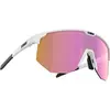 Image de Bliz, Unisexe, Lunettes de sport, Hero (Blanc, blanc mat, Brown Pink Polarized, Brown w Pink Multi), Rose, Blanc, Marron