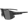 Image de Bliz, Unisexe, Lunettes de sport, Matrice (Noir cristal, Noir Cristal, miroir fumé et argenté, Smoke Silver), Argent, Noir