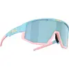 Image de Bliz, Unisexe, Lunettes de sport, Fusion Small (Bleu pastel, Bleu pastel mat, Smoke Ice Blue), Bleu