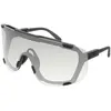 Image de Poc, Unisexe, Lunettes de sport, Okulary rowerowe Devour Photochromic czarne - TU (Noir translucide noir, clar photochr, Gris fumé), Transparent, Noir