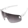 Image de Poc, Hommes, Lunettes de sport, Okulary rowerowe Elicit Toric bia  y (Hydrogène Blanc, clarity road-sunny gold, Partly Sunny Silver), Noir, Blanc