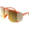 Image de Poc, Unisexe, Lunettes de sport, Okulary rowerowe Devour pomara  czowy (Fluo Orange Translucide, Or), Orange