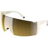 Image de Poc, Unisexe, Lunettes de sport, Okulary rowerowe Propel off white (okenite blanc cassé, Or), Blanc