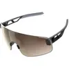 Image de Poc, Femmes, Lunettes de sport, Lunettes de sport Elicit Toric (Noir, Clarity Trail-Partly Sunny Silver), Noir