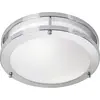 Image de Markslöjd, Applique + plafonnier, TÄBY LED Plafond Chrome/White IP44