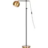 Image de Markslöjd, Lampadaire, Lampadaire Chester, E27, max. 40W, noir/bronze (E27)