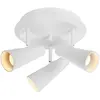 Image de Markslöjd, Plafonnier, Spot à poser Crest 3L GU10, Blanc sable (GU10)