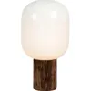 Image de Markslöjd, Lampe de table, SKENE Table 1L White/Burned Wood (E27)