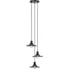 Image de Markslöjd, Suspension, NOVIA Pendant 3L Black/Smoke