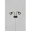 Image de Markslöjd, Plafonnier, CIRO Wall 2L Black/Steel
