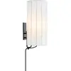 Image de Markslöjd, Plafonnier, HIKARI Wall 1L White/Black