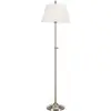 Image de Markslöjd, Lampadaire, OXFORD Floor 1L Offwhite/Antique Brass (E27)