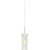 Image de Markslöjd, Suspension, TIBIA Pendant 1L Frosted/Satin Nickel